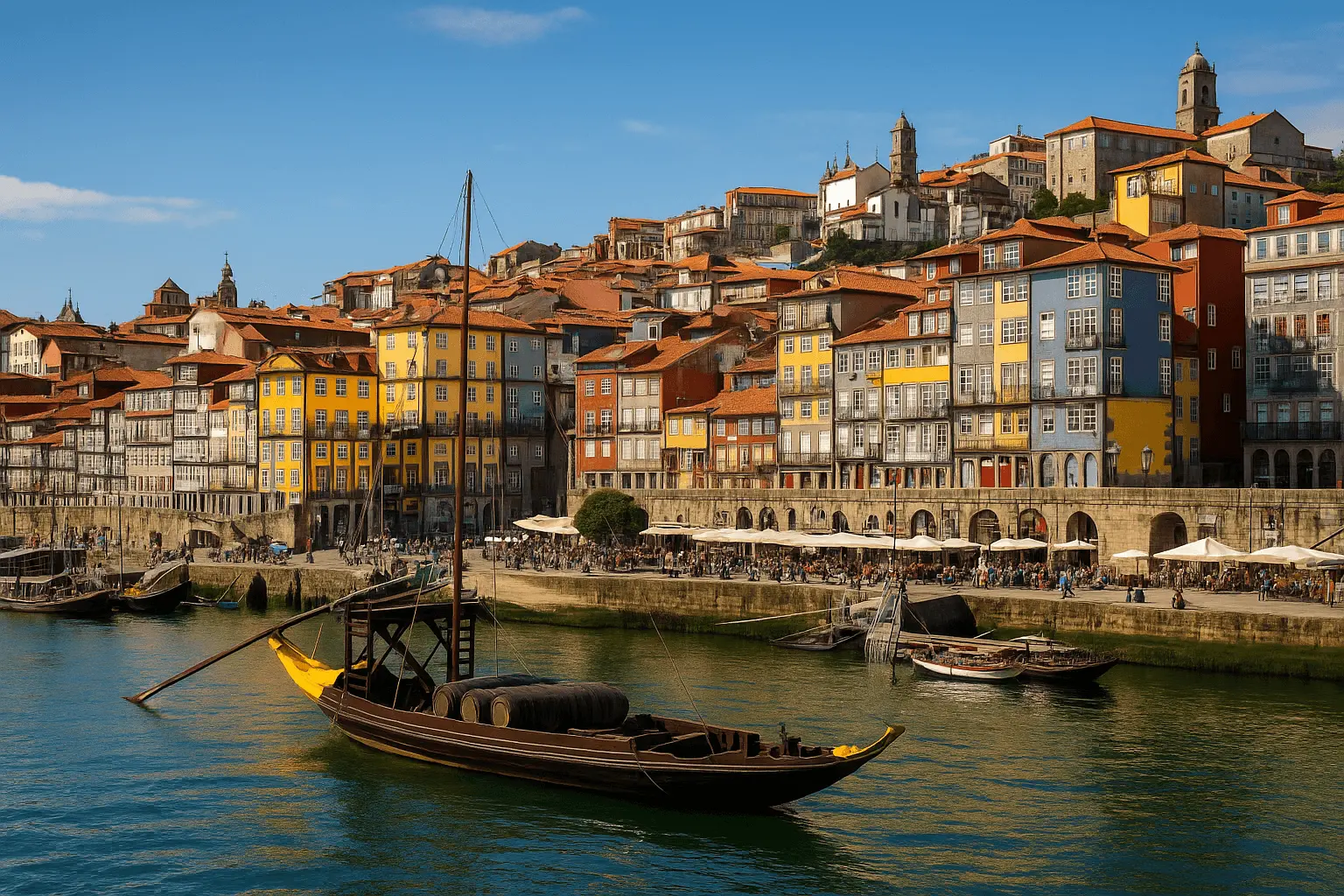 Douro River in Porto